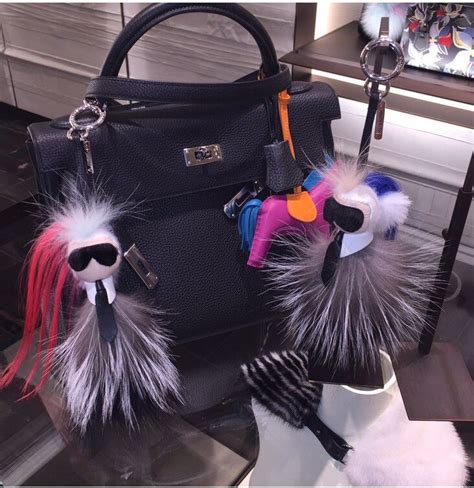 fendi monster charm karlito|fendi clothing for women.